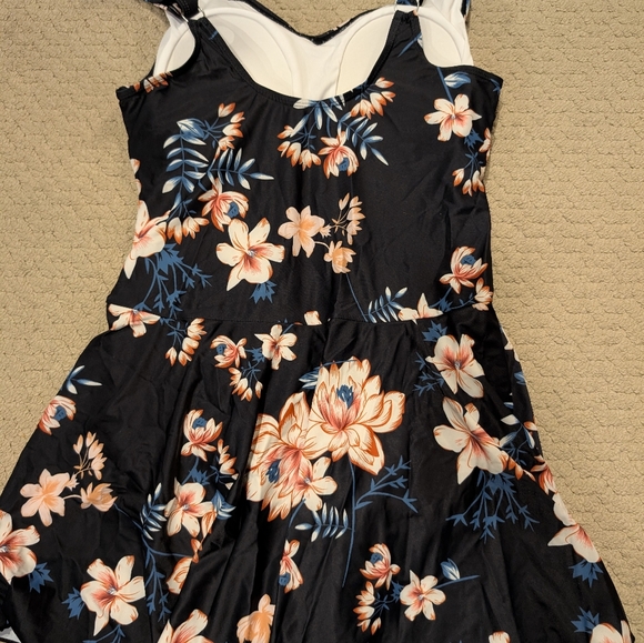 Aidonger One Piece Swim Dress Swimsuits NWT Women's Large - Picture 6 of 6